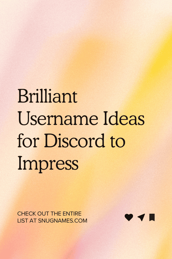 Brilliant Username Ideas for Discord to Impress