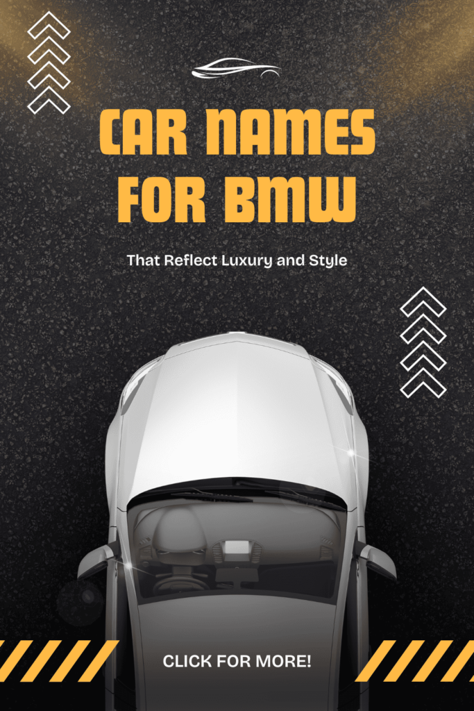 Car Names for BMW That Reflect Luxury and Style