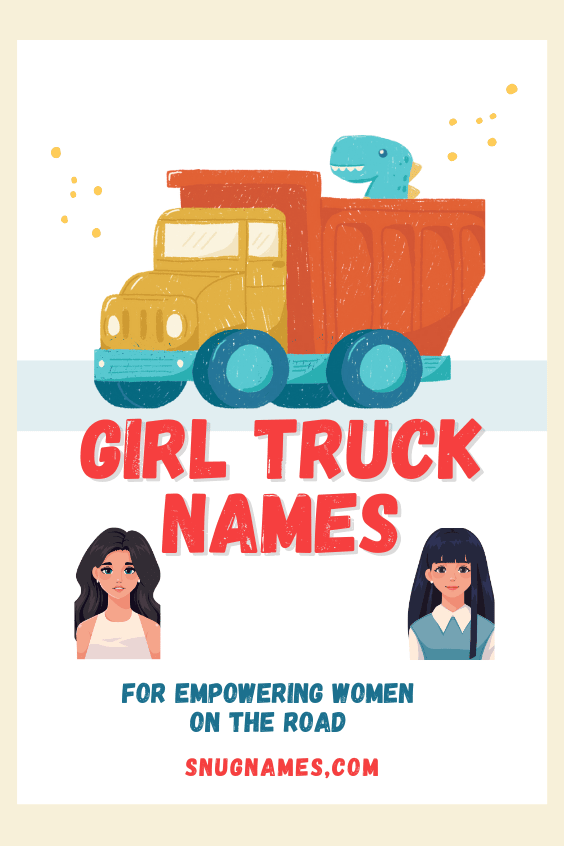 Girl Truck Names for Empowering Women on the Road